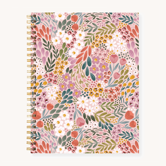 Elyse Breanne Design - Summer Meadows Softcover Spiral Notebook