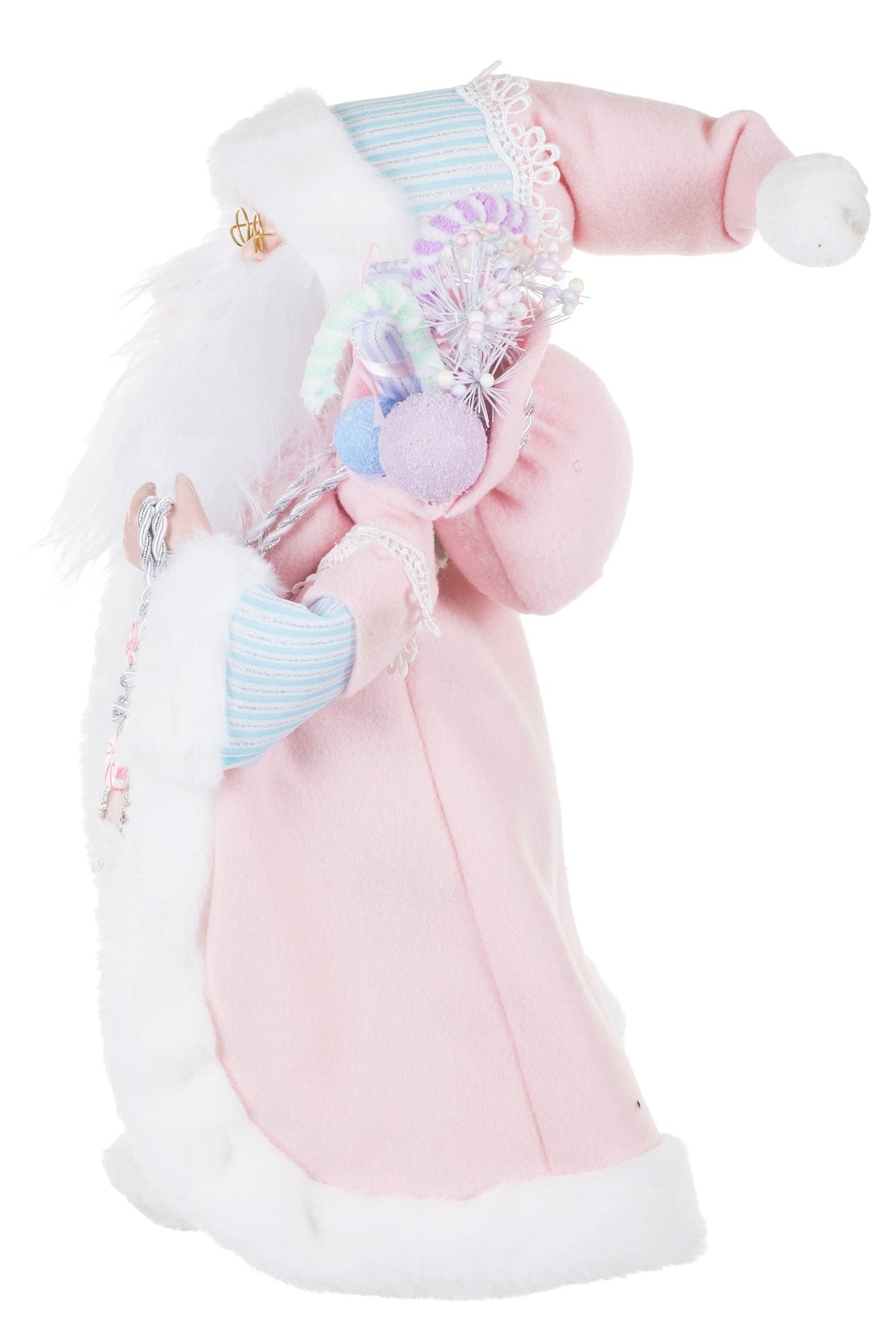 Pastel Pink Santa
