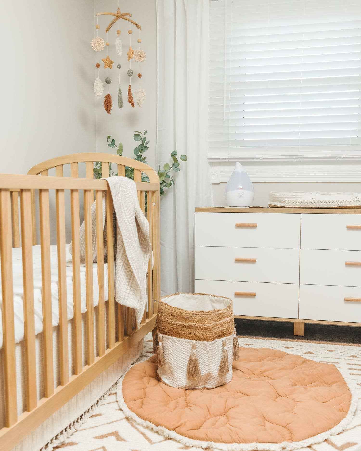 Crane Baby - Willow Leaf Nursery Ceiling Hanging Decor