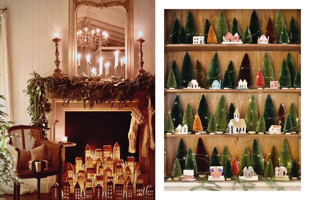 Navidad en una casa de campo francesa