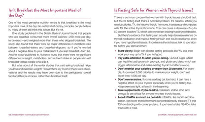 Intermittent Fasting Basics for Women by Lindsay Boyers