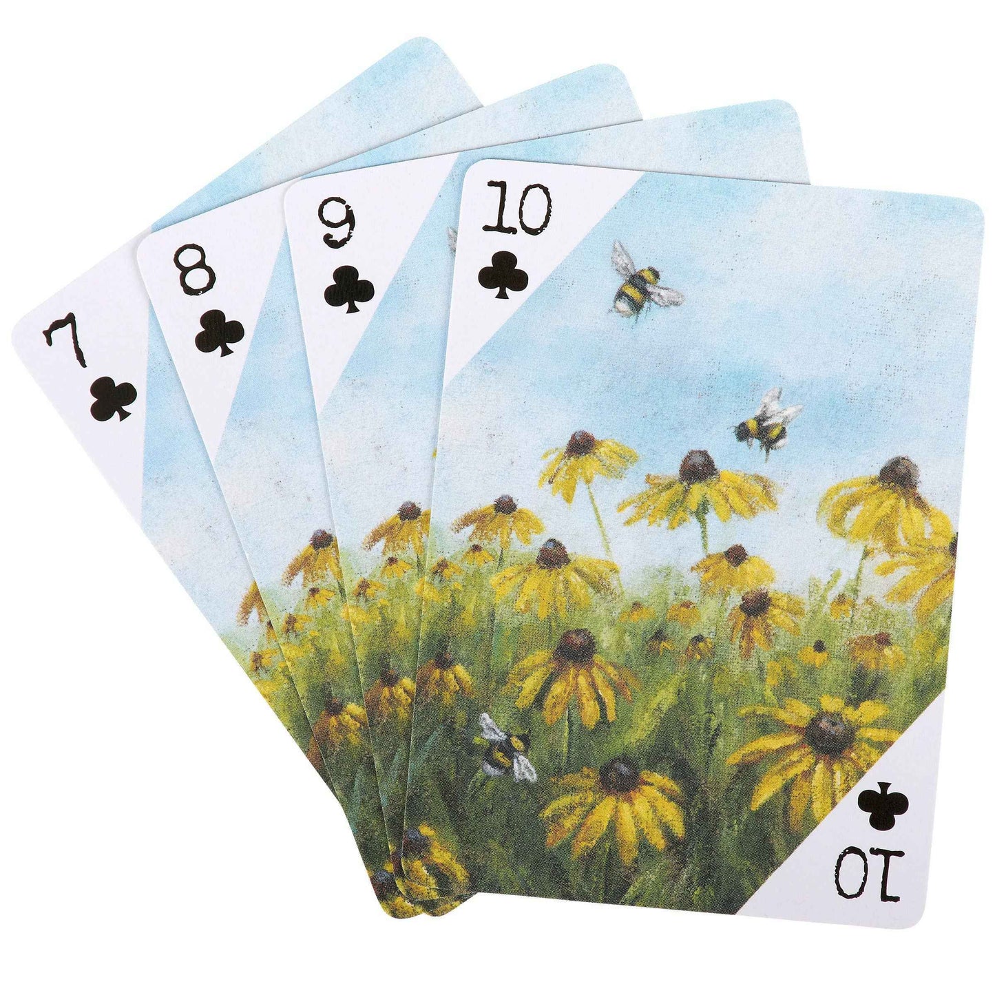 Garden Bee Playing Cards
