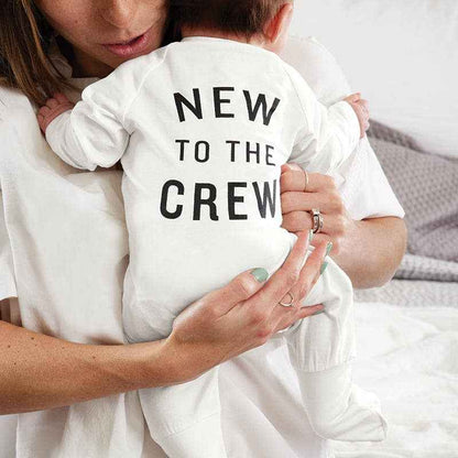 Romper - New to the Crew: 0-6mo