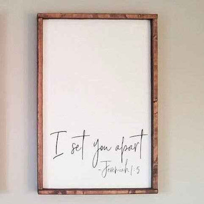 This Phrase of Life - Before you were born i set you apart [FREE SHIPPING!]