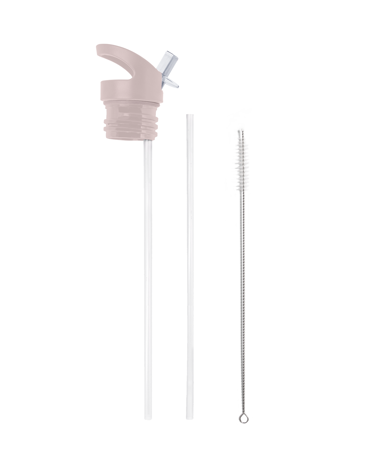 Replacement Flip ’N’ Sip Lid - Leak-Proof Handle with Straws