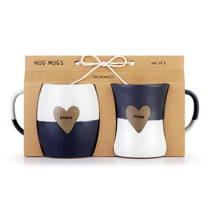 Yours Mine Hug Mug Set