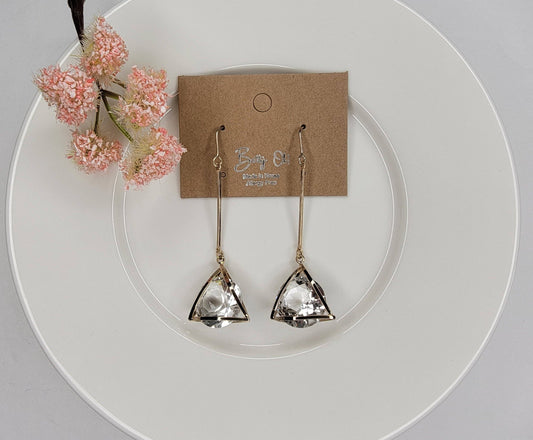 DANGLE TRIANGLE CLEAR