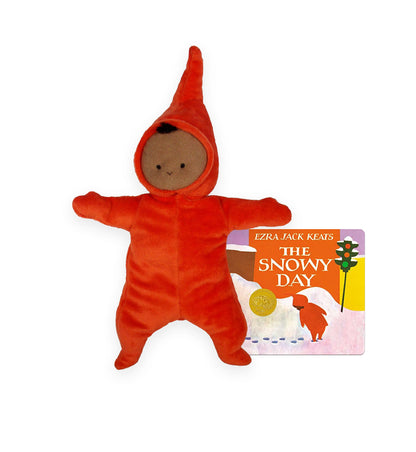 Snowy Day Doll and Board Book  SOLD SEPARATELY