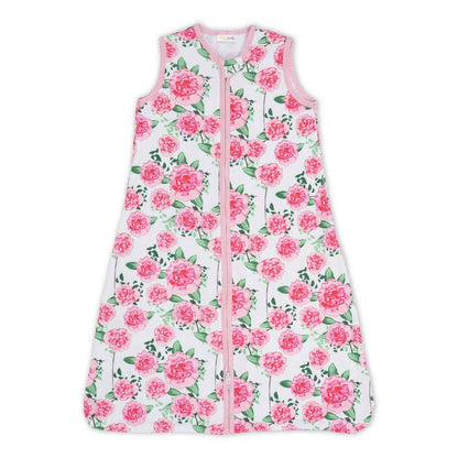 LollyBanks - Pretty in Peony Baby Sleep Sack, 100% Organic Cotton