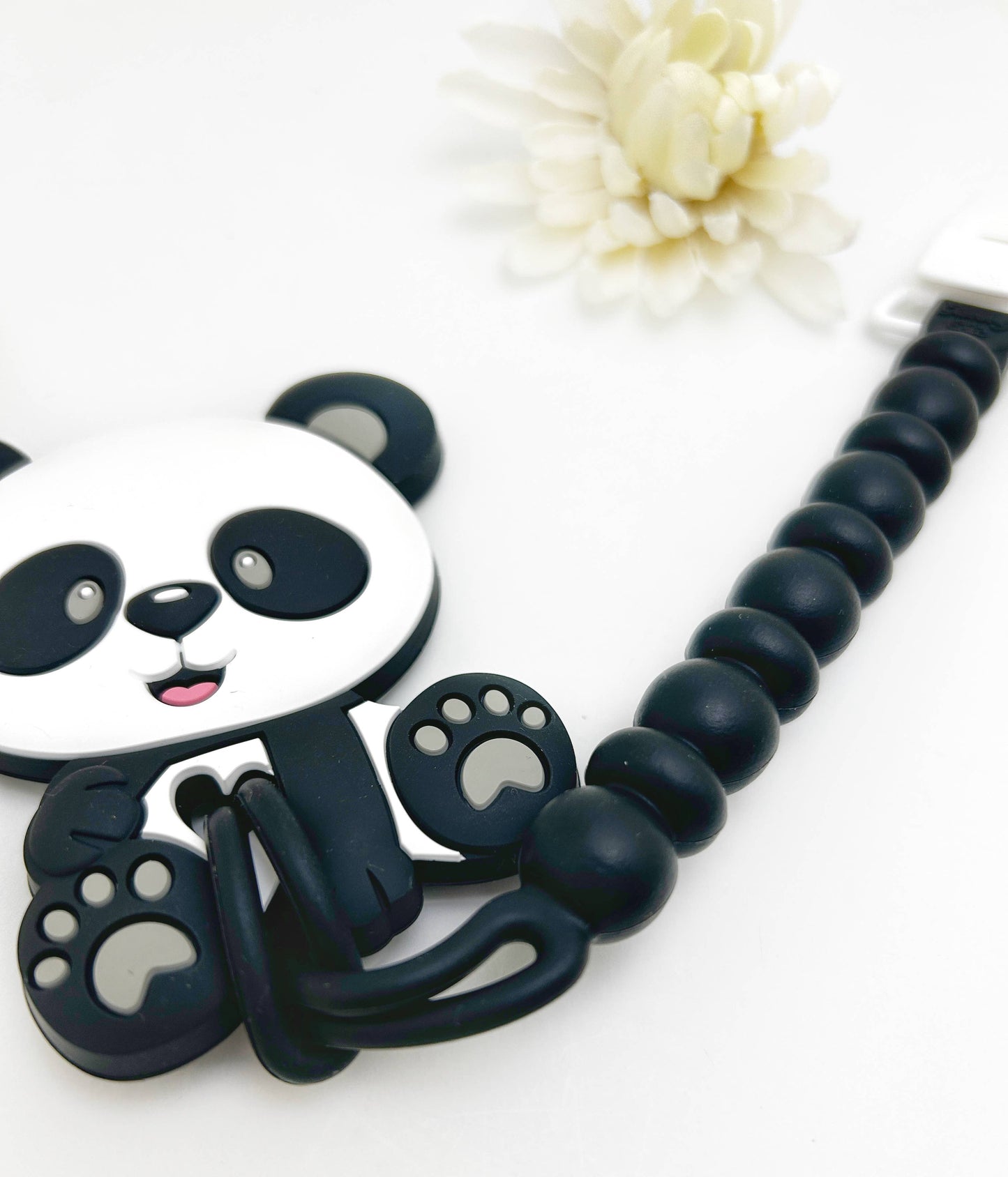 Adorable Panda Silicone Teether