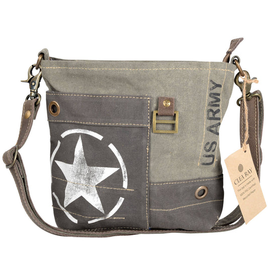 Army Eco-Friendly Canvas Women's Messenger Bag