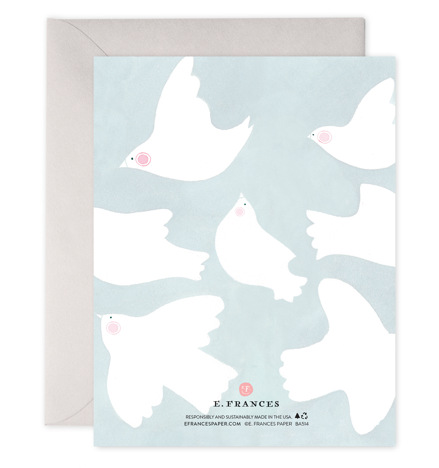 Baby Blessings | New Baby Shower Greeting Card