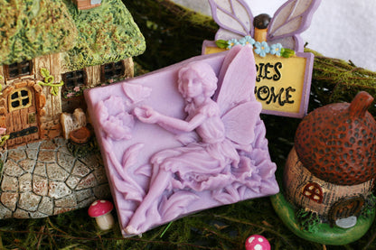 Garden Fairy Soap -purple 2.5 oz