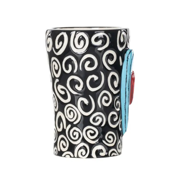 White Swirl Mug