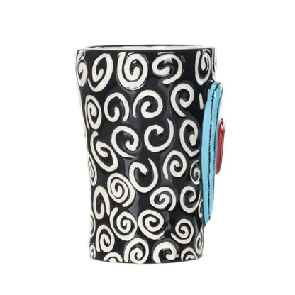 White Swirl Mug