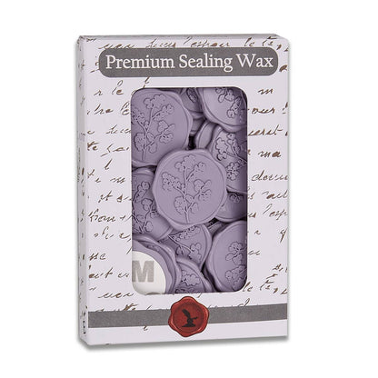 Maidenhair Adhesive Wax Seal Stickers 1 1/4" - 25 Pk
