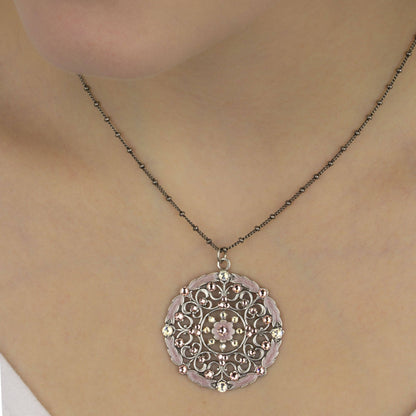 Alessia Classic Rose Necklace