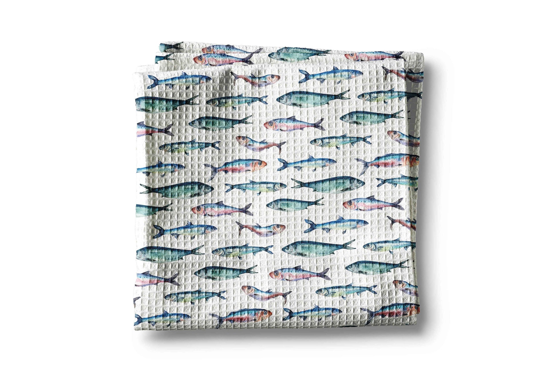 Father’s Day Gift Fish Saltwater Coastal Ocean Kitchen Towel