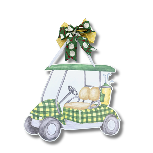 Tee Time Door Hanger