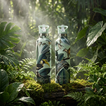 Rainforest Trust | Jungle Insulated Water Bottle  25oz