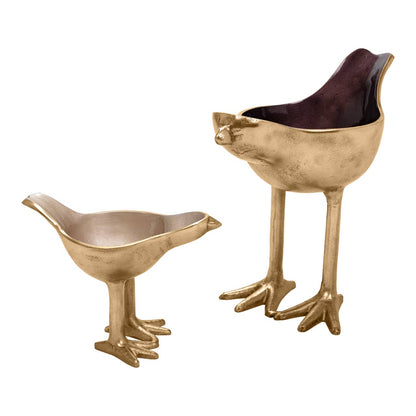 Kavana Decor by The Import Collection - Leslow Bird Bowls -Set 2
