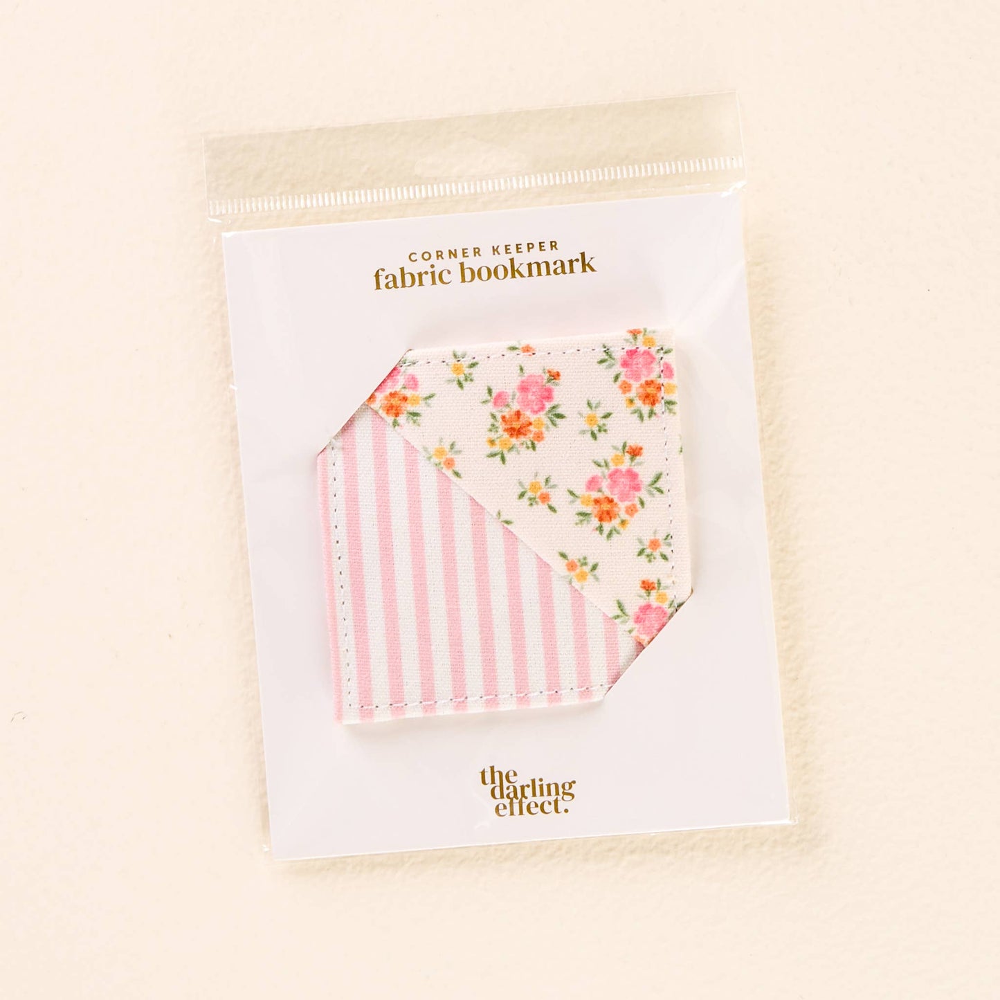 Corner Keeper Fabric Bookmark-Endless Daydream Cream