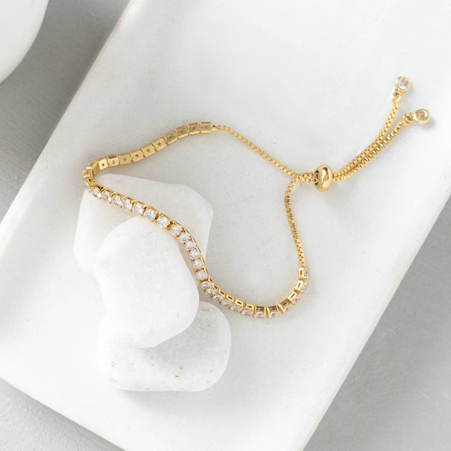 Pulsera de tenis con polea de 3 mm