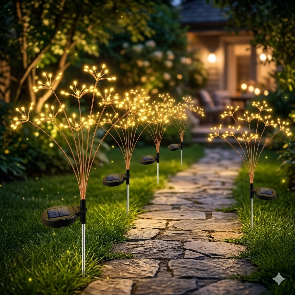 Solar Firework Garden Lights