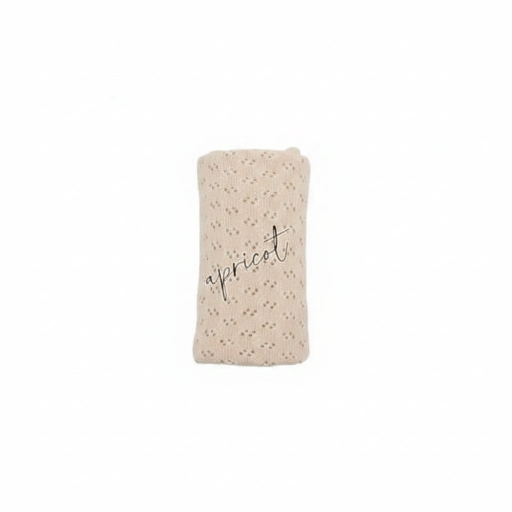 Grace Knitted Cotton Baby Blanket