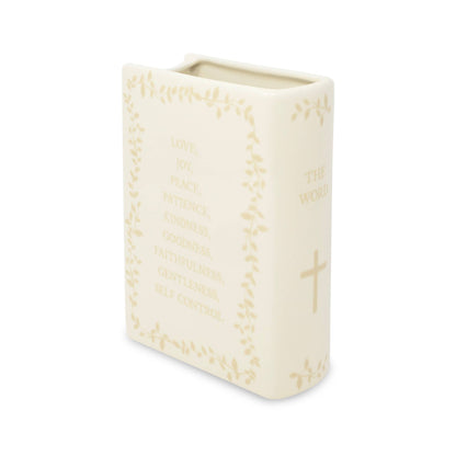 Large Book Vase, The Word