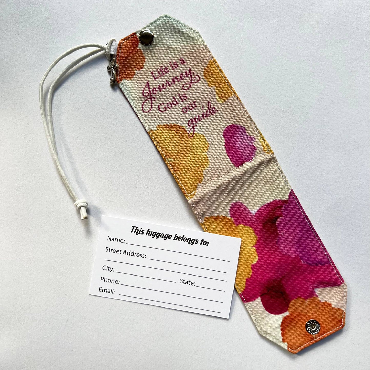 Travel with Faith Fashion Luggage Tags