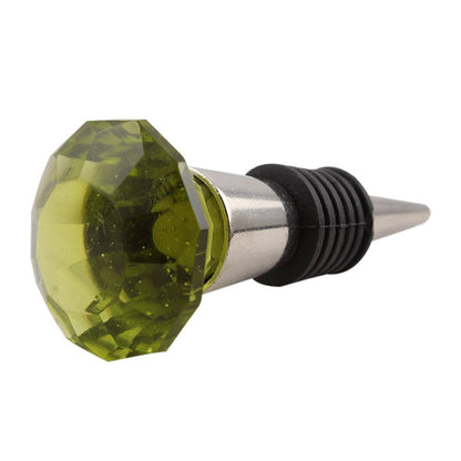 Wine Bottle Stopper Diamond Glass1 Pc