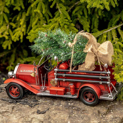 1930's Vintage Style Fire Truck with Open Cab