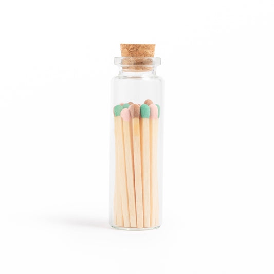 Spumoni Matches in Small Corked Vial