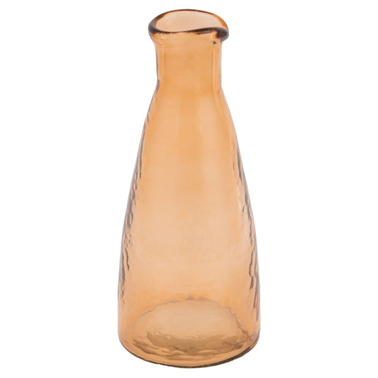 Hammered Glass Personal Carafe