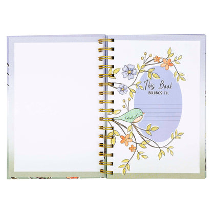 Guided Journal: Happy Flowers & Bird Rejoice (Psalm 118:24)