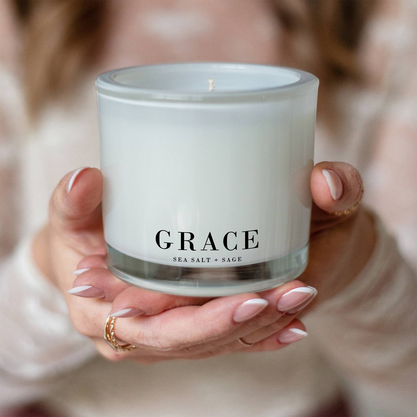 GRACE | Sea Salt + Sage Candle | Signature Collection