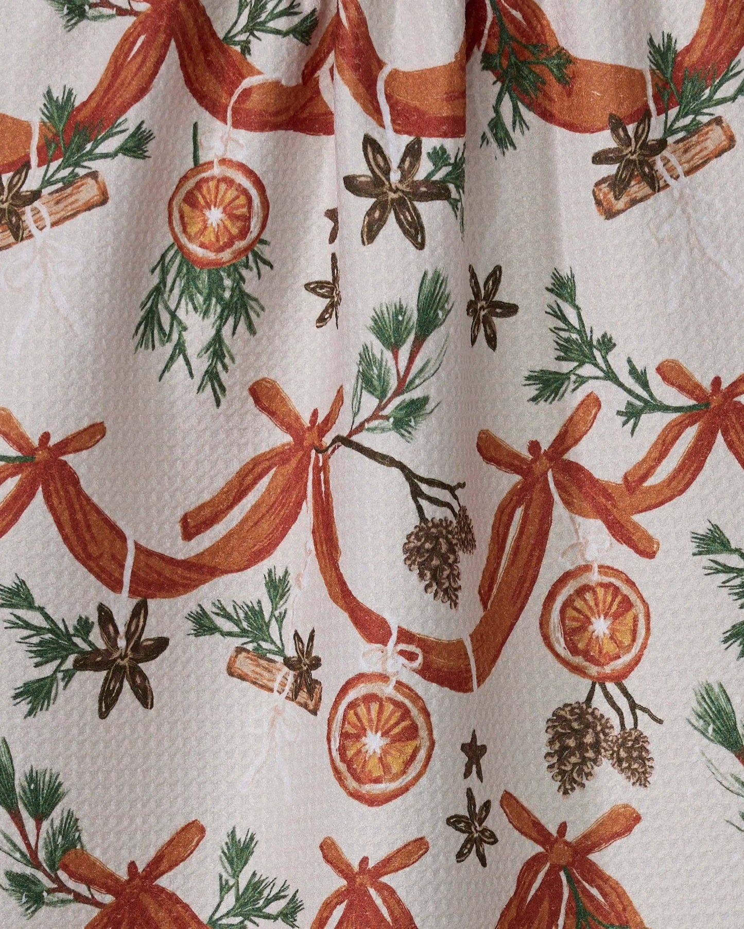 Geometry - Naranjas Tea Towel