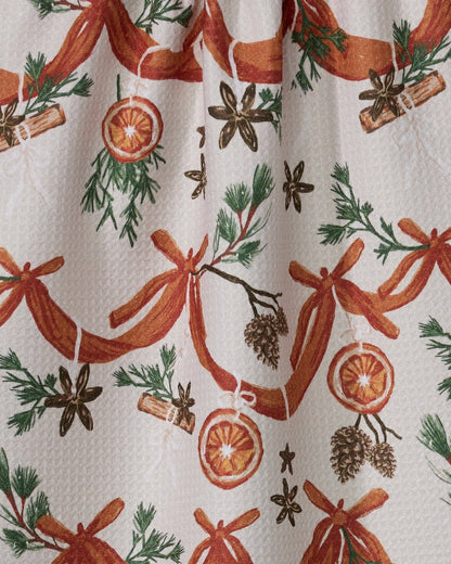 Geometry - Naranjas Tea Towel