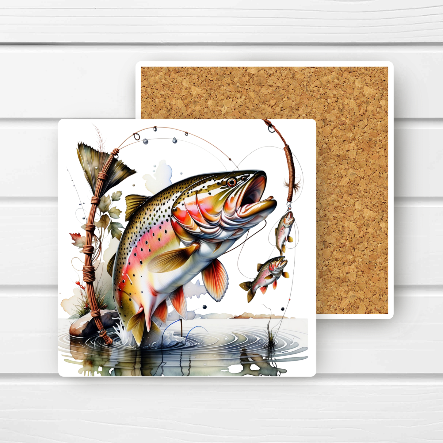 Trout Coaster SET OF 2