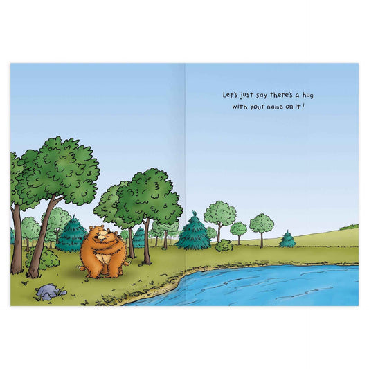 Bear Hug Thank You Card - 8981