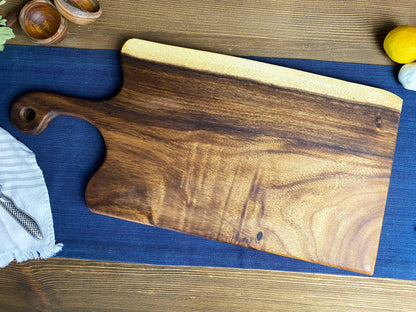 Extra Large Live Edge Board with Handle