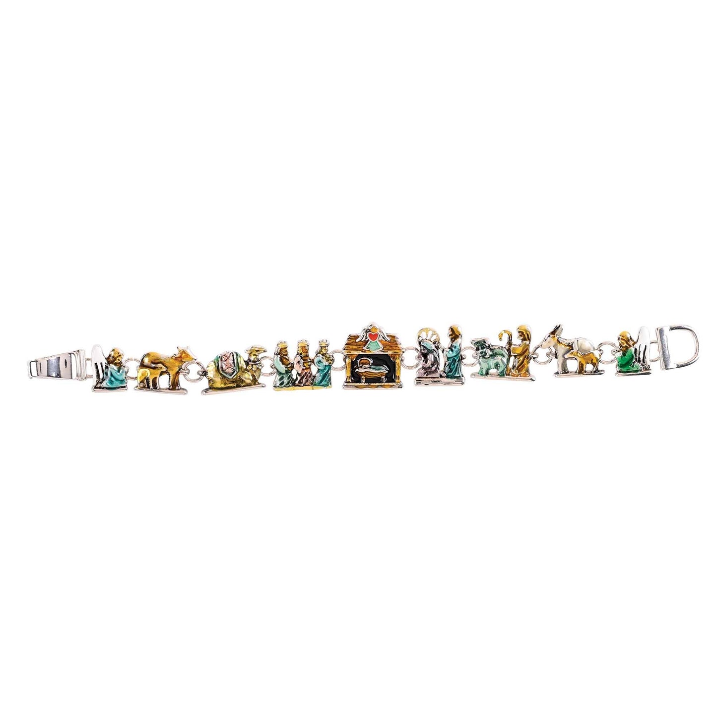 Bracelet The Nativity Silver-Plated