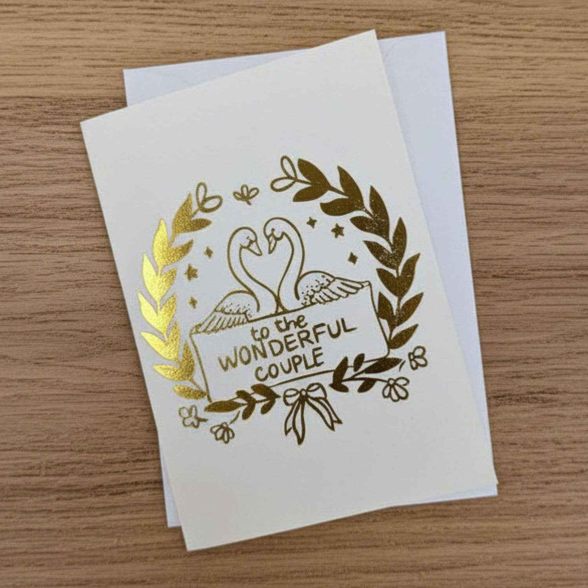 Enclosure Card - To the Wonderful Couple