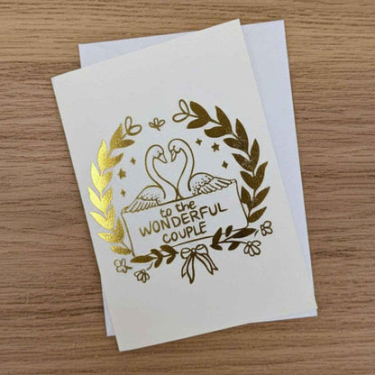 Enclosure Card - To the Wonderful Couple