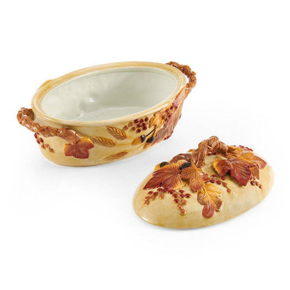Fitz & Floyd Harvest Covered Vegetable Reshipper Box