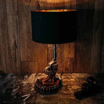 Revolver Six Shooter gun lamp