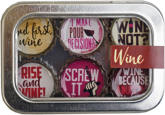 Wine Magnets - Handmade & Eco-friendly