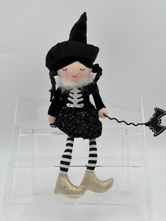 Plush Witch Shelf-Sitter