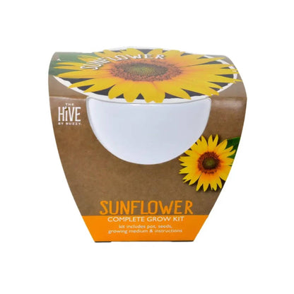 Classic Sunflower Ceramic Grow Kit – Indoor Garden Gift